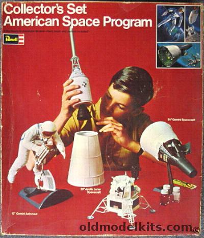 Revell American Space Program Gift Set - The Apollo - Gemini Astronaut - Gemini Spacecraft, G1839-1000 plastic model kit